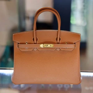 Togo Birkin 30 Golden Brown